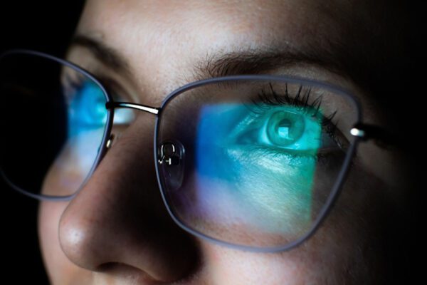 Blue light blocking glasses