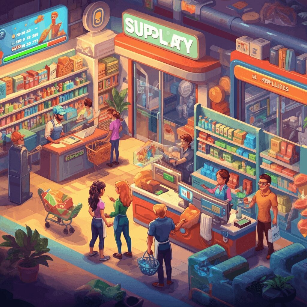 Transform Your Mobile Gaming: My Supermarket Simulator 3D MOD Experience 2 My Supermarket